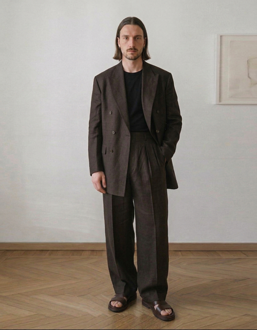 Double-Breasted Blazer