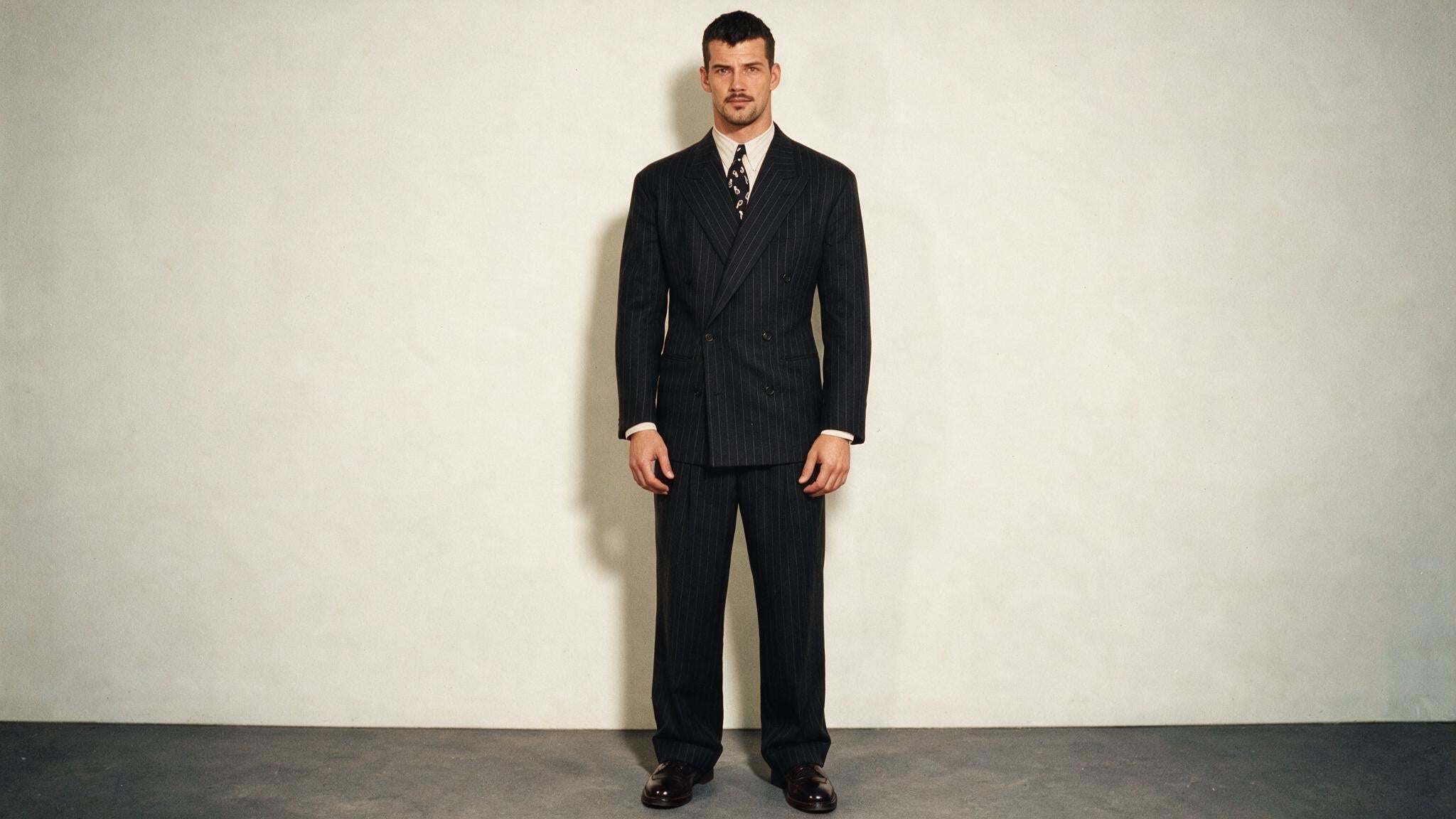 Pleated Chinos